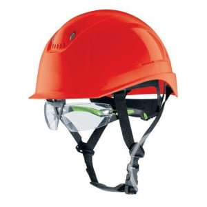 Skyddshjälm uvex pheos S-KR IES 9772 med skyddsglasögon