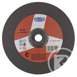TYROLIT navrondell 178x6x22,23 vinkelböjd A30R STANDARD rostfritt stål