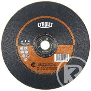 TYROLIT navrondell 178x7x22,23 vinkelböjd A36N PREMIUM icke-järnmetaller