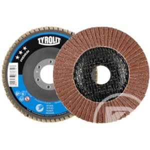 TYROLIT lamellrondell 178x22,2 vinkelböjd A60S PREMIUM stål